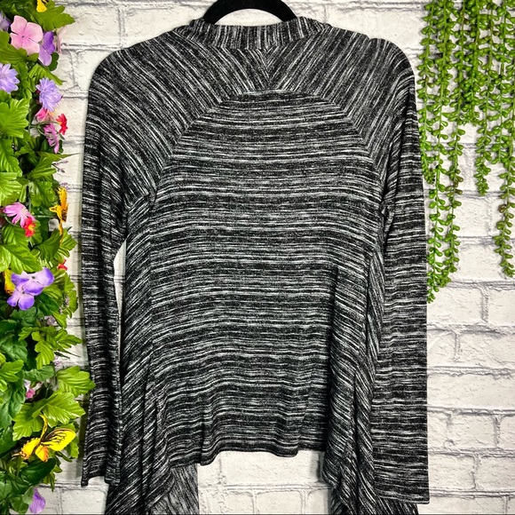 {🌼3/$30🌼Wet Seal Heather Grey Lightweight Open Front Cardigan Size Small - Picture 11 of 13
